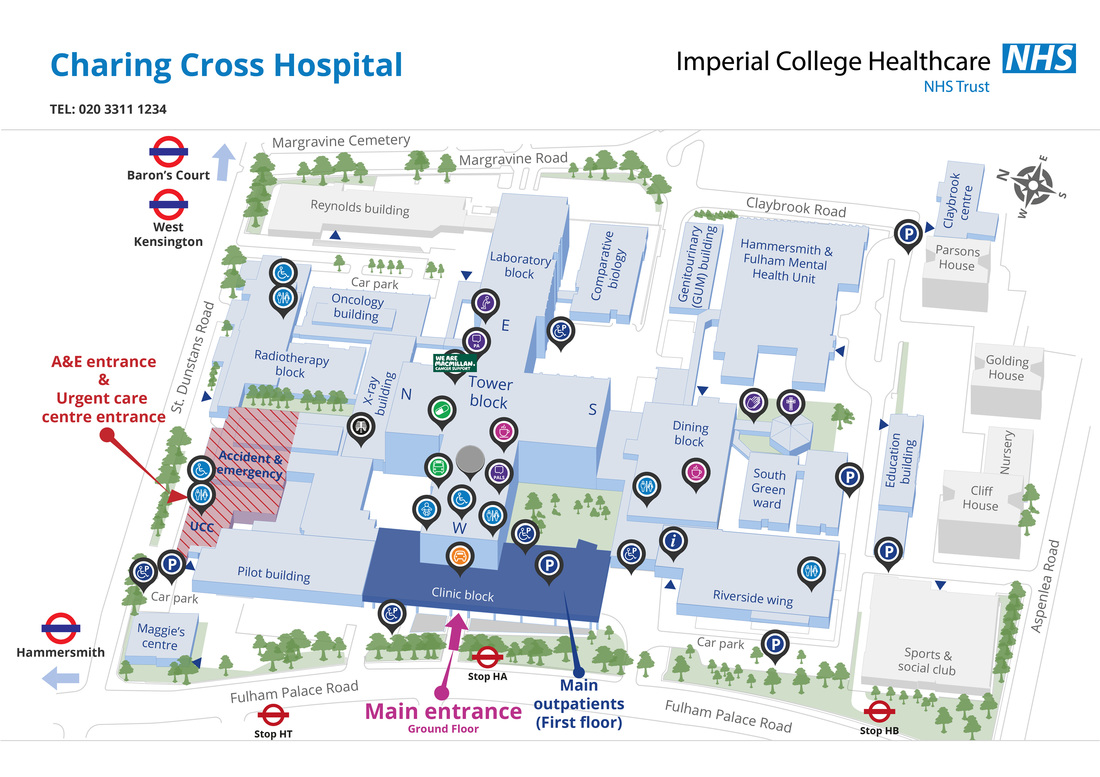 Charing Cross Hospital Site Map 1 Orig 